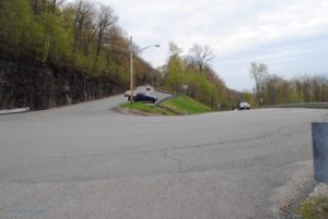 hairpin curve on the Mohawk Trail