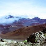 The untouched Haleakala photo showing the raw volcanic landscape before post‑processing.