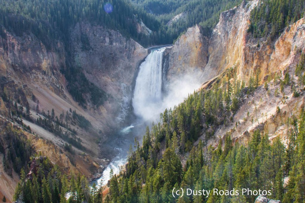 Lower Falls on the Yellowstone River