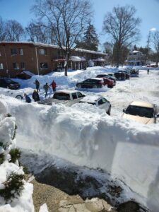 The dig out begins following the blizzard of 26