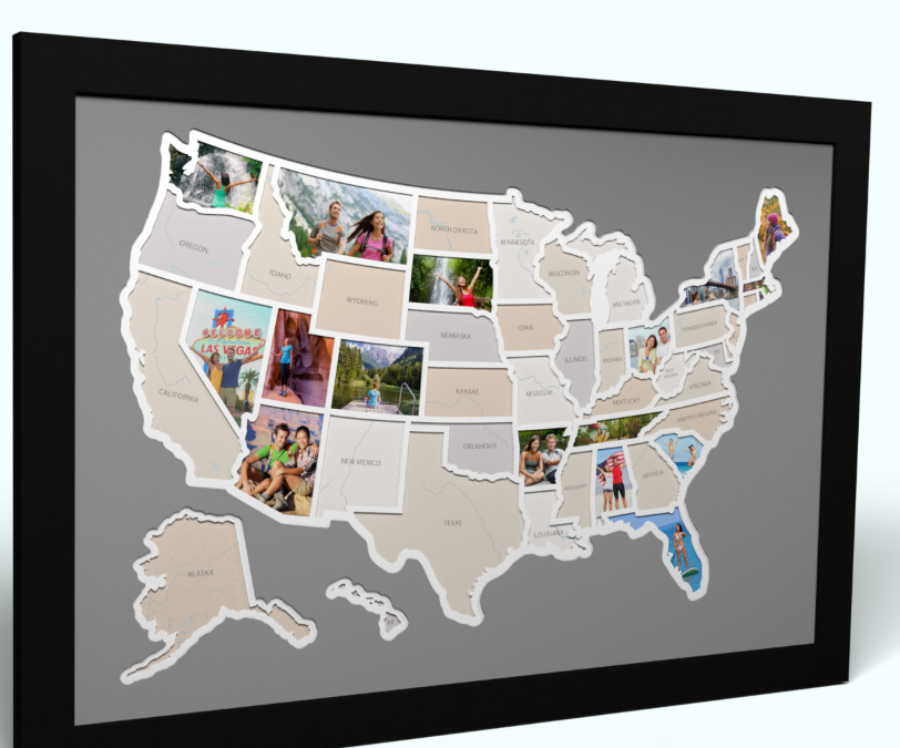 This is the map that caught my eye and strated my 50 state challenge btu now it's time to say goodbye