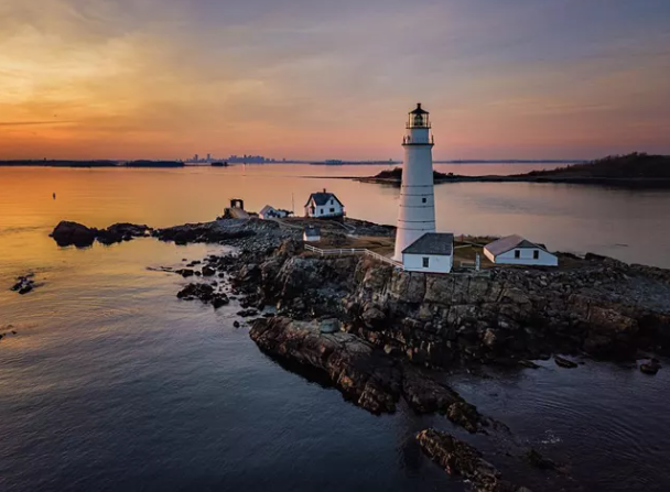Located on Little Brewster Island, Boston Light: America’s Oldest Lighthouse is Still on Duty
