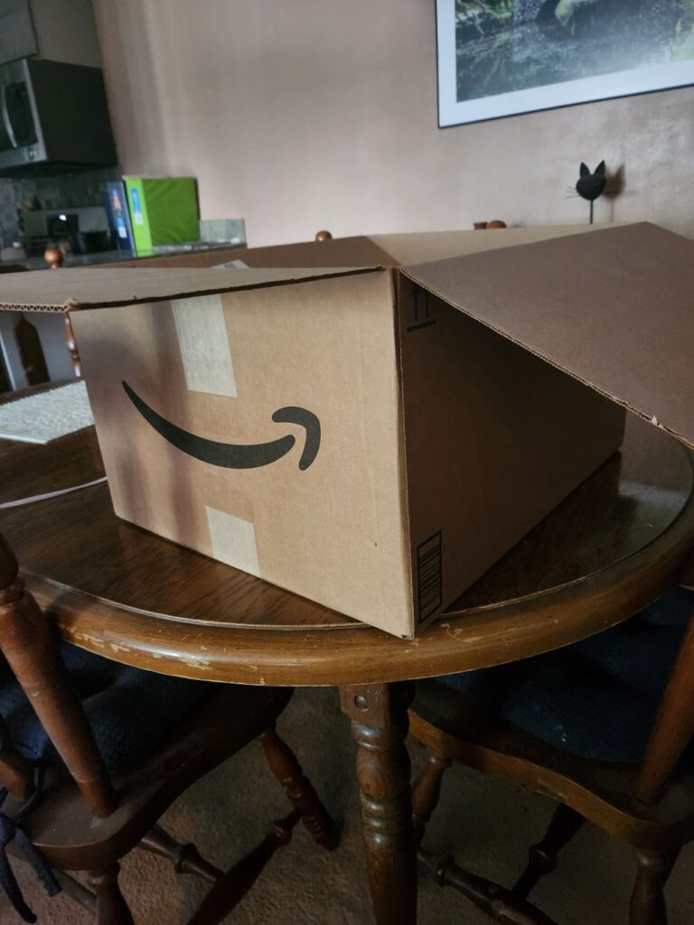 Balboa’s beloved cardboard retreat, the emotional support box whose invasion sparked the dramatic events of this episode of The Furry and the Restless.